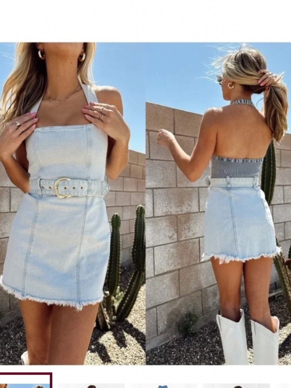 NWT Show Me Your Mumu Duncan Halter Dress Size XL - Picture 3 of 5